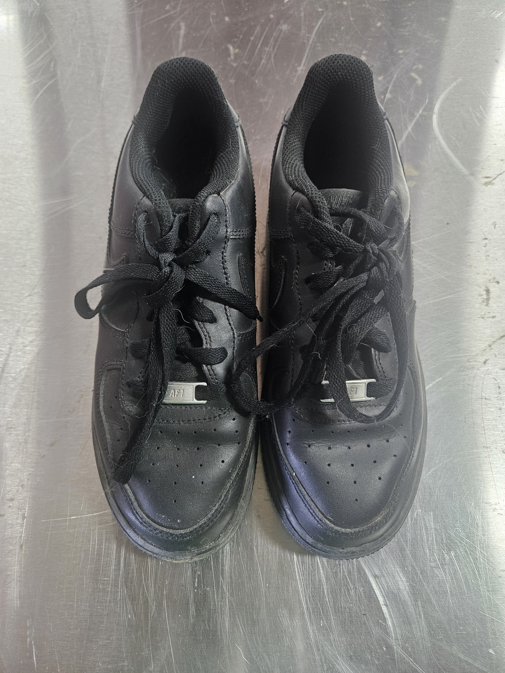 Nike Air Force 1 All Black Sixe 6Y